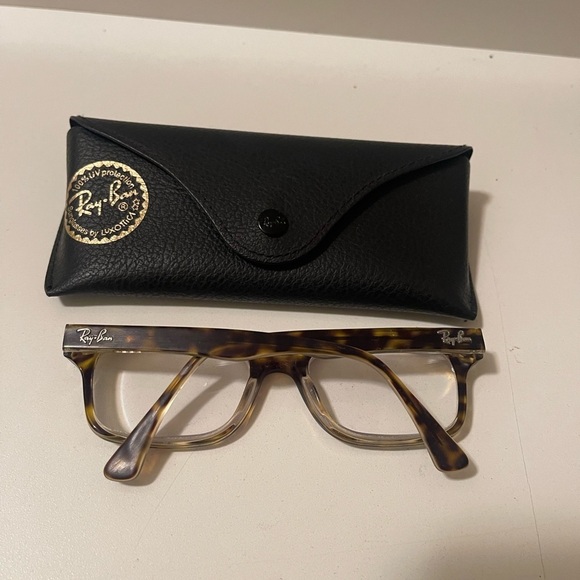 High quality Ray-Ban eyeglasses with strong frame brown and black - Picture 2 of 12